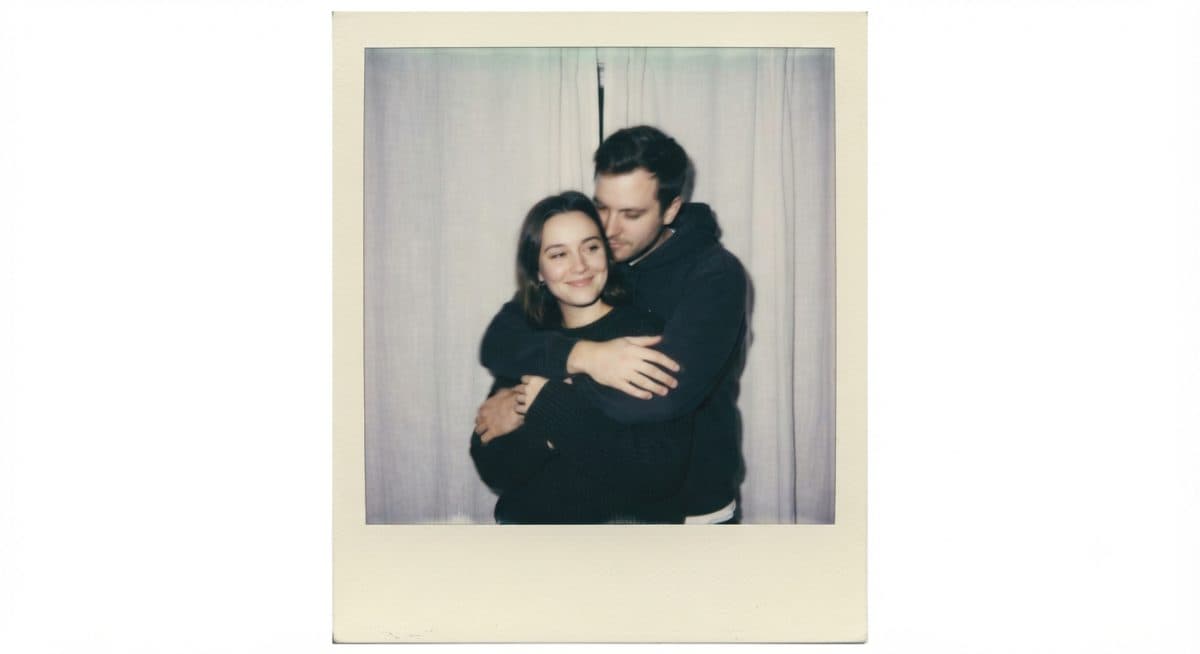 Polaroid Couple Copy Paste Prompt for AI Photos created with Gemini